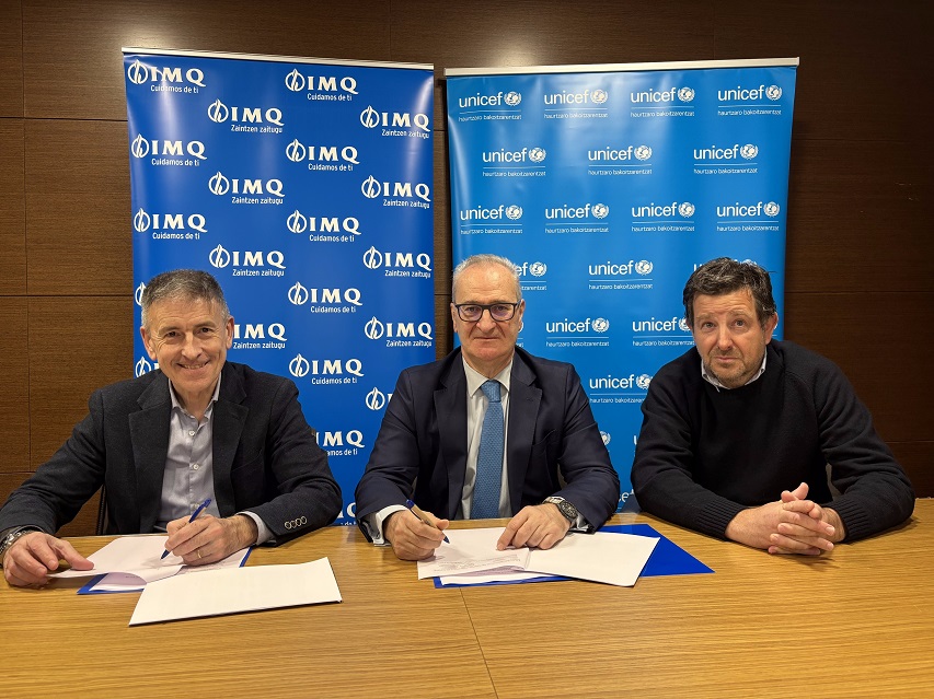 IMQ-k eta UNICEF Espainiak hitzarmena berritu dute, haurren eta nerabeen osasun mentala sustatzeko helburuarekin